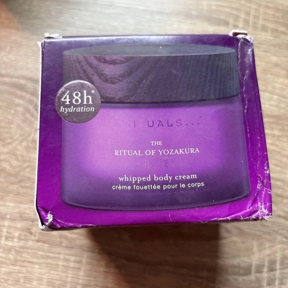Neu the Rituals of yozakura whipped rich body cream Body lotion butter 220ml
